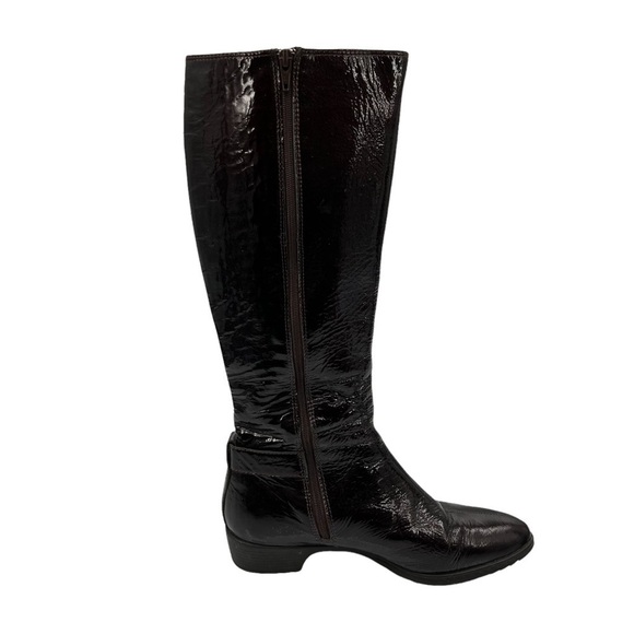 Sofft Brown Knee High Tall Riding Boots Size 6 1/5 Women's - Picture 8 of 12